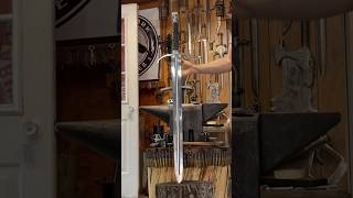 Finally forged Jon Snows sword Longclaw 🔥⚔️ blacksmith forging sword gameofthrones [upl. by Adnileb]