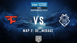 FULLMATCH DEMIRAGE  FAZE CLAN VS G2 ESPORTS  GRAND FINAL  IEM KATOWICE 2022 [upl. by Trager178]