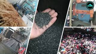 Proses Daur Ulang  Pengolahan Limbah Plastik Menjadi Biji Plastik  Pellet  Plastic [upl. by Leora]