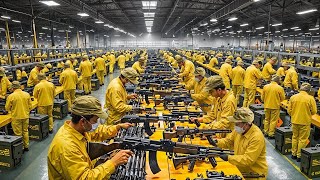 Como os fabricantes de armas produzem milhões de AK47 todos os anos [upl. by Dorthy]