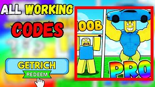 CODES Get Strong Simulator CODES 2023 Roblox Codes for Get Strong Simulator [upl. by Nahoj]