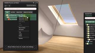 Second Life ViewerManaged Marketplace Pt 2  Creating a New Listing [upl. by Desai]