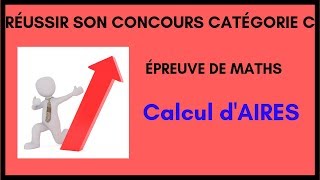 Maths concours catégorie C  calcul d’aires 1 [upl. by Nosreg]