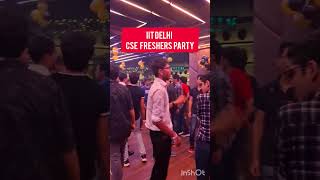 IIT delhi CS freshers party 2024 iitdelhi freshersparty [upl. by Nnylannej]