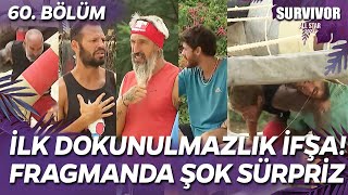 SURVIVOR ALL STAR 2024 İLK DOKUNULMAZLIK İFŞA OLDU KONSEYDE TURABİ SÜRPRİZ 60 BÖLÜM CANLI İZLE TV 8 [upl. by Marget]