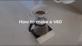 How to make V60 with the Niche Zero [upl. by Melissa]