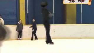 Yuzuru Hanyu Practice Quad4T [upl. by Modesta271]