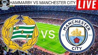 Hammarby Women vs Manchester City Women Live Score l Uefa Champions League Women 202425 [upl. by Vivica414]