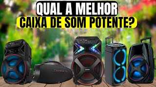 AS 5 MELHORES CAIXAS DE SOM BLUETOOTH POTENTES DE 2024 [upl. by Seldon]