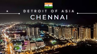 Chennai 4k drone view  Detroit of Asia  Explore Chennai  Explore the world [upl. by Eegnat210]