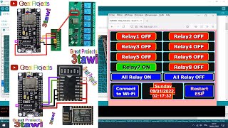 How to program the ESP12E ESP12F ESP12S ESP18T ESP8266 module via an ESP8266 [upl. by Jarid757]