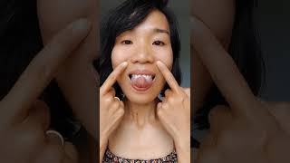 How to strengthen and shorten philtrum with facial exercises facialexercise facefitness [upl. by Theis]