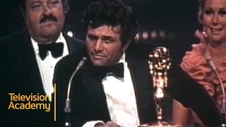 Peter Falk’s Hilarious Acceptance Speech for COLUMBO  Emmys Archive 1972 [upl. by Aillicirp841]