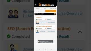 How To Download Digiskills E Certificate Batch 7  How to Download Digiskills Certificate short [upl. by Onej153]