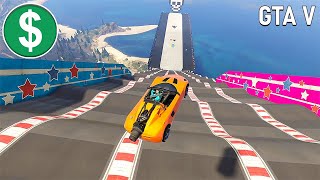 GTA 5 Gameplay No Copyright Mega Ramp [upl. by Singleton459]