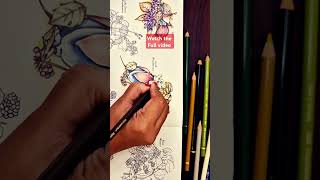 Festive Coloring brambleyhedge fabercastellpolychromos coloringbook [upl. by Itnahsa]