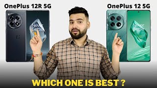 OnePlus 12R vs OnePlus 12 Full Comparison  Should I buy OnePlus 12R 🤔 [upl. by Akel100]