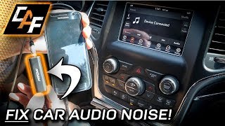 BUZZ WHINE HISS How to FIX Car Audio Noise [upl. by Laven687]