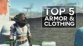 Nuka World DLC  Top 5 Armor amp Clothing Fallout 4 [upl. by Scarlet]