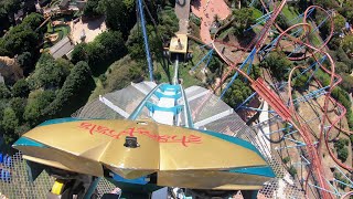 🎢 Shambhala Expedición al Himalaya  PortAventura OnRide 2024 [upl. by Ardnoik]