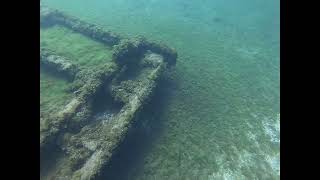 Exploring The Saint Lawrence River Shipwrecks  The North Colborne Island Barge [upl. by Nivrad815]