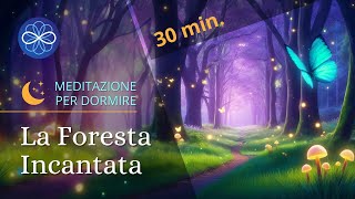 La foresta incantata  meditazione guidata per dormire bene e sognare  30 min [upl. by Alletnahs]