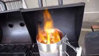 Weber Rapidfire Charcoal Chimney Starter Review [upl. by Eyak]