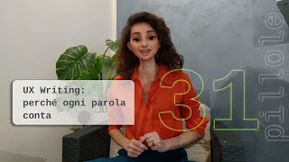 31 UX Writing perché ogni parola conta  alizetihrcom [upl. by Ailgna]