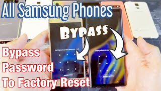 How to Bypass PasswordPin Code to Factory Reset for ALL SAMSUNG GALAXY PHONES [upl. by Iduj904]