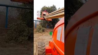 Boom lift 🛗 crane mini vlog ll BK Vikash k official 🙏🤣🤣🤣 [upl. by Burton]