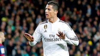 Cristiano Ronaldo Calma el Camp Nou 5 times calma celebration [upl. by Nosnorb6]