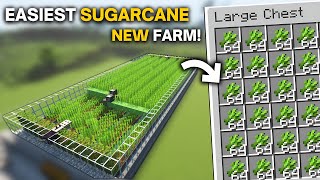 Minecraft Fastest SugarCane Farm In 121  2500 PHR [upl. by Aztilay]