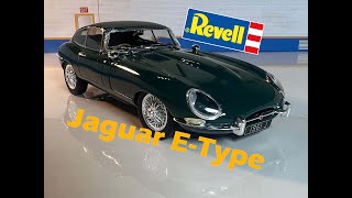 Revell  Jaguar EType full build  German [upl. by Kinemod]