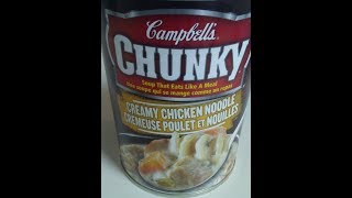 Campbells Chunky Creamy Chicken Noodle 2017 [upl. by Boyes342]