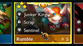 S13 Rumble 3 star 1v9 ⭐⭐⭐ TFT Arcane [upl. by Ailsun]