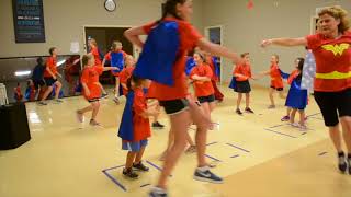 Girls Gotta Move Wonder Woman Dance Camp 2018 [upl. by Cantu725]