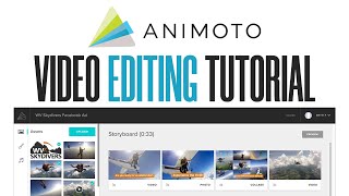 How To Use Animoto  Animoto Video Maker Tutorial 2024 [upl. by Zola]