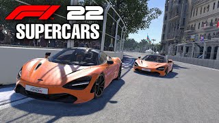 F1 22  DEFIS EN SUPERCARS 😱 [upl. by Kyl992]