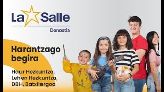 Ezagutu gure eskola  La Salle Donostia [upl. by Myrta]