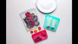 Stasher bag  Say no to boring lunches [upl. by Teodoor]