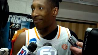 Josh Richardson Media Session PostNCAA Win Over Mercer 32314 [upl. by Halsy]