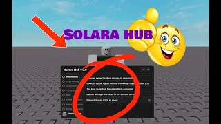 Solara Script Hub Key less 150 Scripts [upl. by Ahcatan]