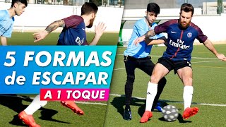 5 FORMAS de PASAR DEFENSAS con 1 TOQUE de PRIMERA TutorialesTips [upl. by Malka708]