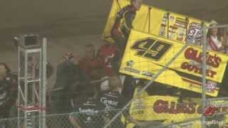 30th annual Kings Royal featuring World of Outlaws Sprints feature highlights [upl. by Alit758]