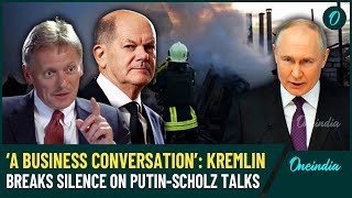 HighStakes PutinScholz Phone Call After Two Years Kremlin Reveals Detailed Frank Talk Details [upl. by Nivanod]