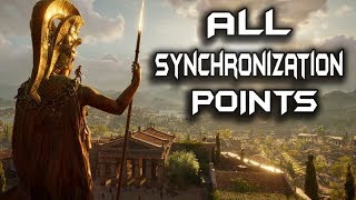 Assassins Creed Odyssey All Fast Travel Synchronization Points amp Locations Revealed [upl. by Aicul206]