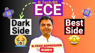 BTechBE ECE Admission 2024 Dark Side of ECE Electronics Communication Engg Future Scope Salary [upl. by Ruhtra333]