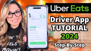 Uber Eats Driver App Tutorial [upl. by Lion]