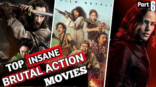 TOP 5 Most BRUTAL VIOLENT ACTION Movies Ever In Hollywood HinEng  Part 6 [upl. by Noyes]