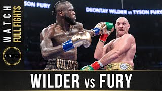 Wilder vs Fury 1 FULL FIGHT PBC on Showtime  December 1 2018 [upl. by Roxine]